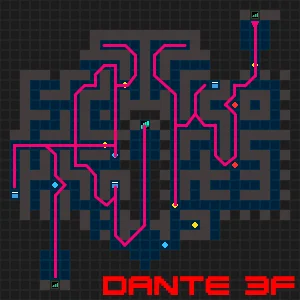 Dante 3F Map