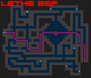 Lethe B5F Map