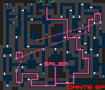 Dante 5F Map