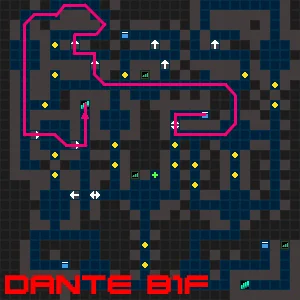 Dante B1F Map