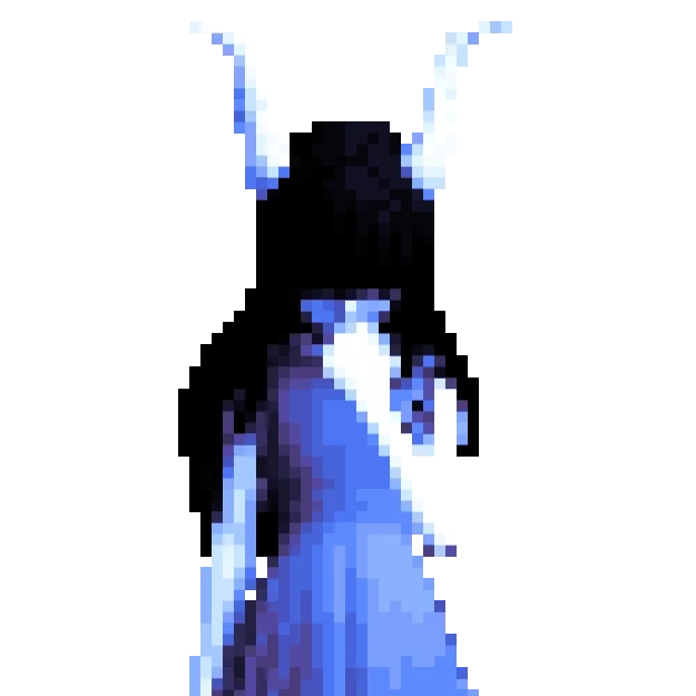 girl dot png is chuckling