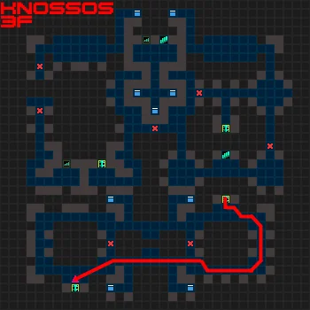 Knossos 3F Map