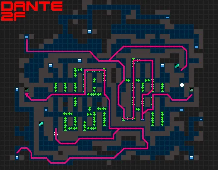 Dante 2F Map