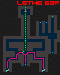 Lethe B3F Map