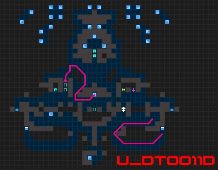 Backstage U_DT0011D Map